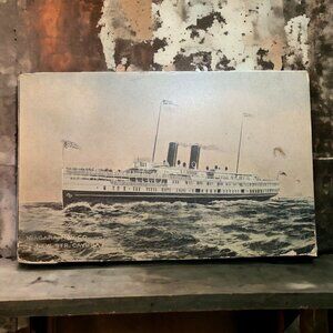 Niagara Nav Co Steamer Cayuga Postcard Toronto Buffalo c1905